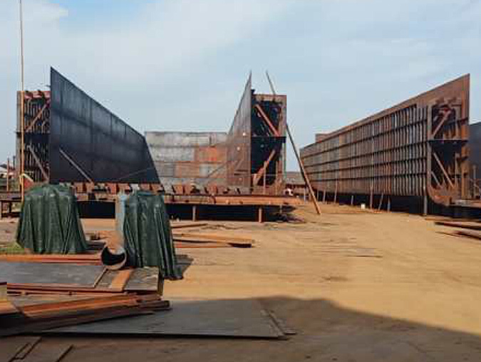 76米船舶建造